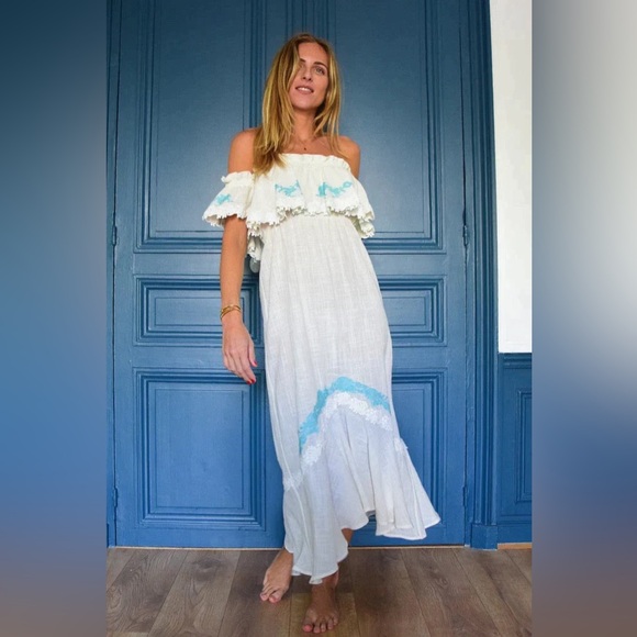 Vanita Rosa – Nureva Linen High-Low Dress - Picture 5 of 13